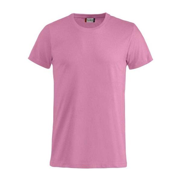 (クリーク) Clique Basic 半袖 Tシャツ BC6300 (ブライトピンク)