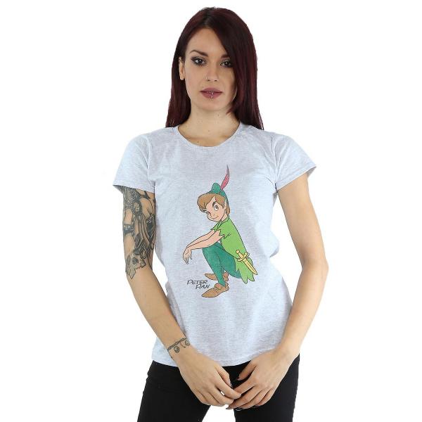 (ピーター・パン) Peter Pan オフィシャル商品 レディース Classic Tシャツ ヘザ...