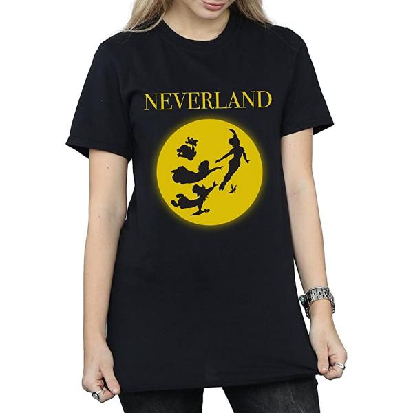 (ピーター・パン) Peter Pan オフィシャル商品 レディース Moon Tシャツ コットン ...