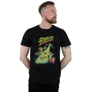 (スクービー・ドゥー) Scooby Doo オフィシャル商品 メンズ The Alien Invaders Tシャツ コットン 半袖 トップス BI1474 (｜pertemba