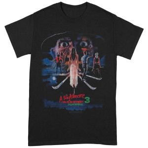 (エルム街の悪夢) A Nightmare On Elm Street オフィシャル商品 ユニセックス Dream Warriors Tシャツ 半袖 カットソー トッ｜pertemba