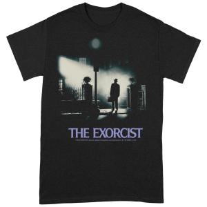 (エクソシスト) The Exorcist The Movie オフィシャル商品 ユニセックス ポスター Tシャツ 半袖 カットソー トップス B