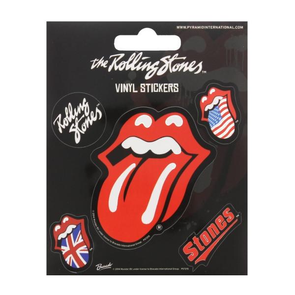 (ローリング・ストーンズ) The Rolling Stones オフィシャル商品 ビニール シール...
