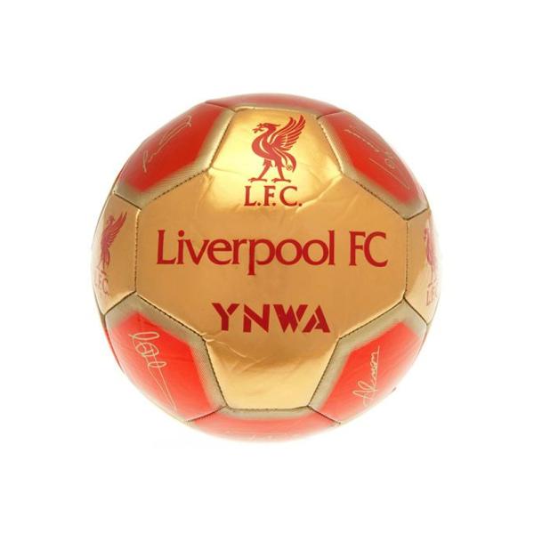 リバプール・フットボールクラブ Liverpool FC オフィシャル商品 サイン サッカーボール ...
