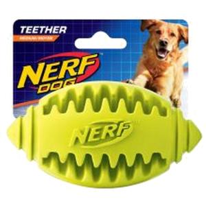 (ナーフ) Nerf ティーザー 歯固め アメリカンフットボール型 ドッグトイ 犬用おもちゃ ペット用玩具 BT1016 (ラン｜pertemba