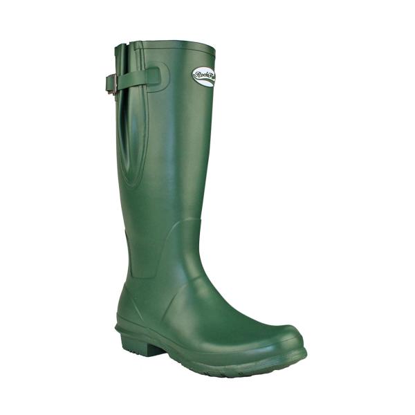(ロックフィッシュ) Rockfish レディース ロング 調節可能 マット ウェリントンブーツ 婦...