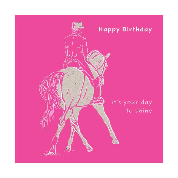 (デックルドエッジ) Deckled Edge  グリーティングカード カラーブロック ポニー メッ...