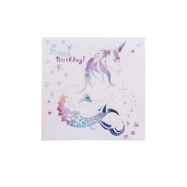 (デックルドエッジ) Deckled Edge グリーティングカード  Prancing Myth ...