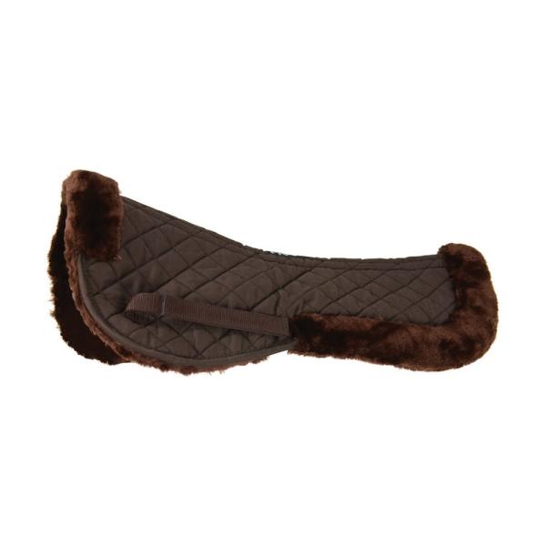 (ハイ) HySPEED 馬用 Fab フリース裏地 ハーフパッド 鞍敷 プロテクター 乗馬 ホース...