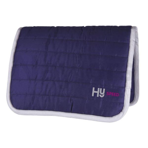 (ハイ) HySPEED 馬用 リバーシブル コンフォートパッド 鞍下 ゼッケン 乗馬 馬装 ホース...