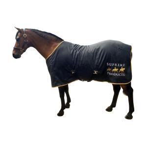 (プロダクツ)  Products 馬用 エクササイズシート 乗馬 馬装 ホースライディング BZ3817 (ブラック/ゴールド)｜pertemba