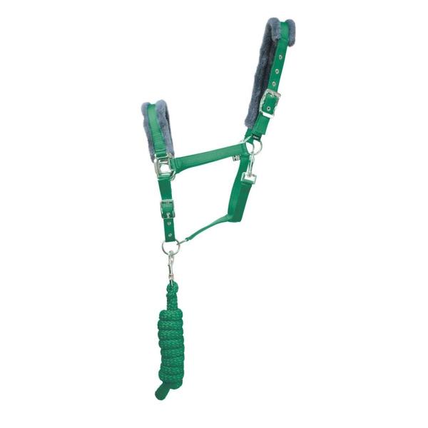 (ハイ) Hy Sport 馬用 アクティブ ヘッドカラー リードロープ付き 頭絡 馬具 乗馬 ホー...