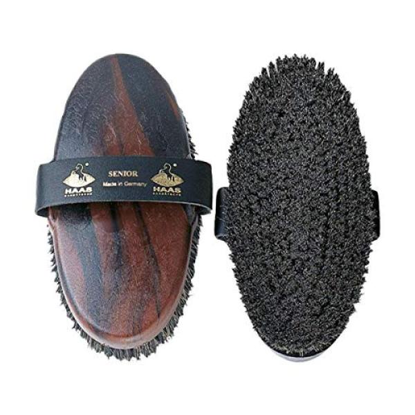 (ハス) Haas 馬用 シニア ボディーブラシ ブラシ 乗馬 グルーミング お手入れ ホースライデ...