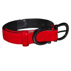 (イースタン・カウンティーズ・レザー) Eastern Counties Leather レディース バックル ベルト EL243 (レッド)