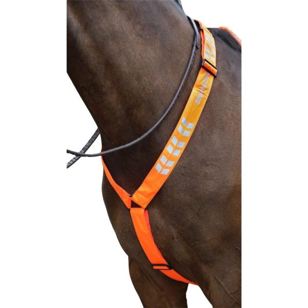 (エクイフレクター) Equi-Flector 馬用 反射 ブレストプレート 乗馬 胸がい ホースラ...