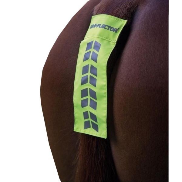 (エクイフレクター) Equi-Flector 馬用 テールガード 反射 乗馬 尻尾カバー ホースラ...