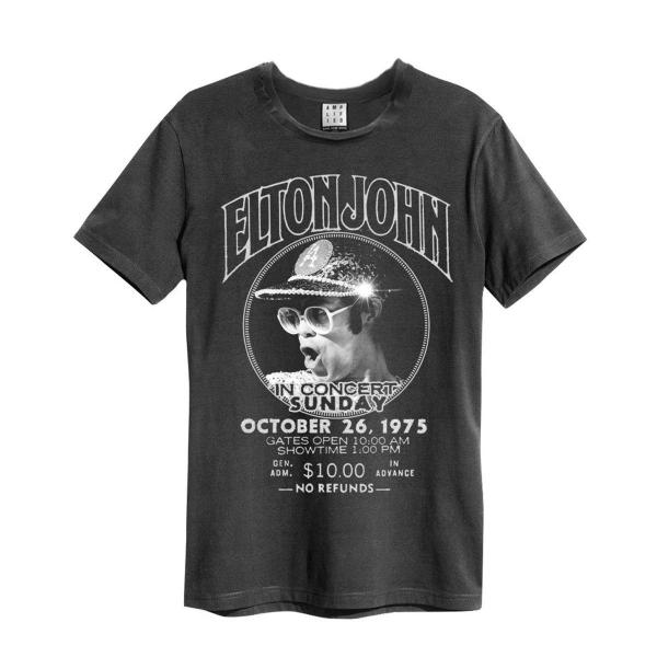 (アンプリファイド) Amplified オフィシャル商品 ユニセックス エルトン・ジョン Tシャツ...