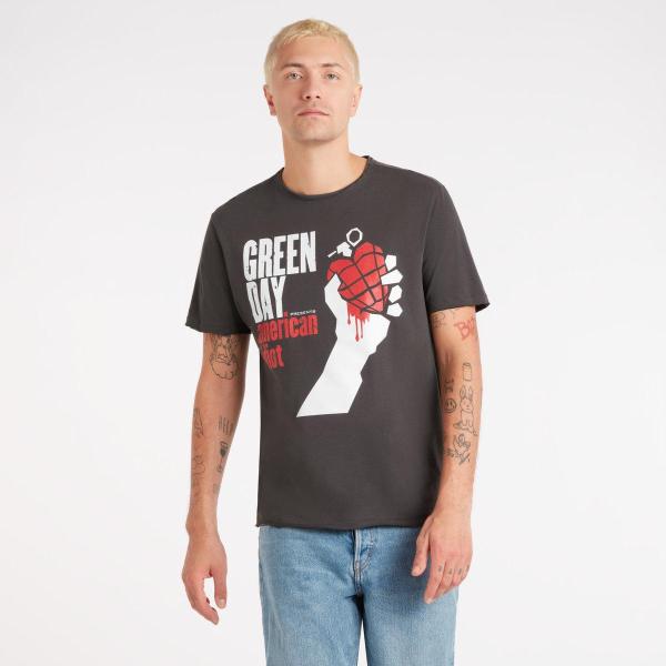 (アンプリファイド) Amplified オフィシャル商品 ユニセックス Green Day Tシャ...