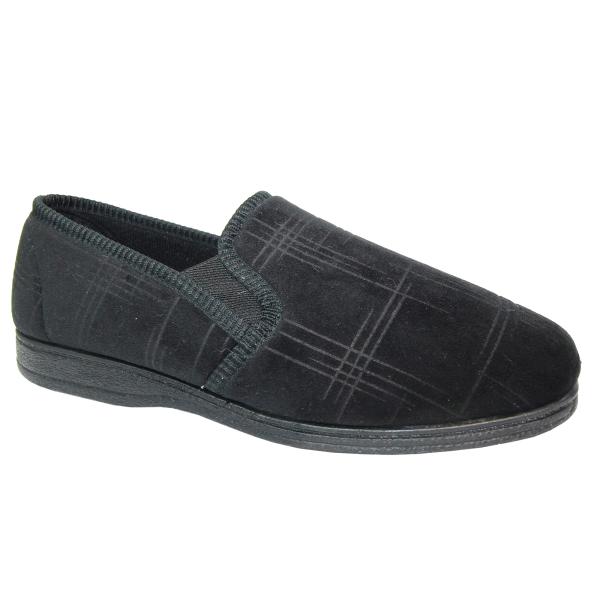 (グッドイヤー) Goodyear メンズ Denver スリッパ 紳士スリッパ ルームシューズ 室...