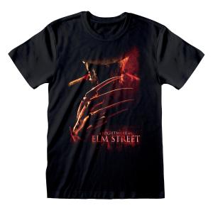 (エルム街の悪夢) A Nightmare On Elm Street オフィシャル商品 ユニセックス ポスター Tシャツ 半袖 トップス HE347 (ブ｜pertemba