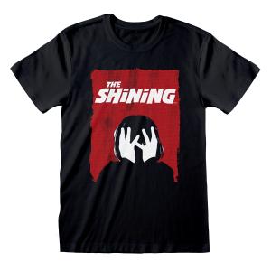 (シャイニング) The Shining オフィシャル商品 ユニセックス ポスター Tシャツ 半袖 トップス HE366 (ブラック)｜pertemba