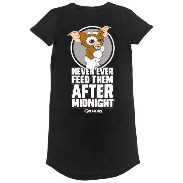 (グレムリン) Gremlins オフィシャル商品 レディース 半袖 Tシャツワンピース HE473...