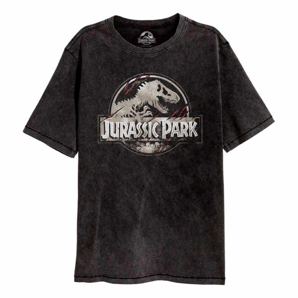(ジュラシック・パーク) Jurassic Park オフィシャル商品 ユニセックス ロゴ Tシャツ...