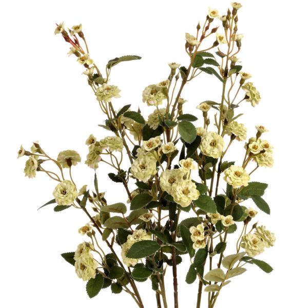 (ヒル・インテリアズ) Hill Interiors ワイルドメドウローズ アーティフィシャルフラワ...