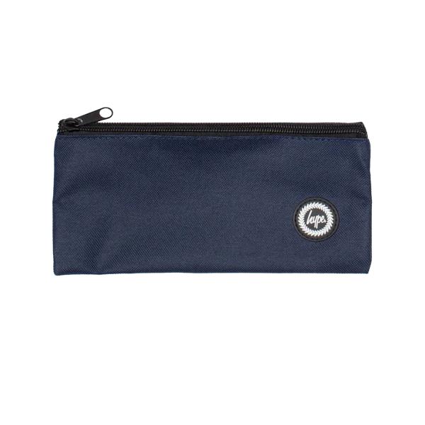 (ハイプ) Hype ユニセックス Crest ペンケース 筆箱 HY441 (ネイビー)