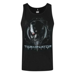 (ターミネーター) Terminator オフィシャル商品 メンズ プリント タンクトップ 袖なし トップス NS4046 (ブラック)｜pertemba