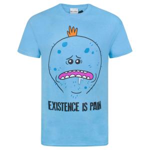 (リック・アンド・モーティ) Rick And Morty オフィシャル商品 メンズ Meeseeks Existence Is Pain Tシャツ 半袖 トップス｜pertemba