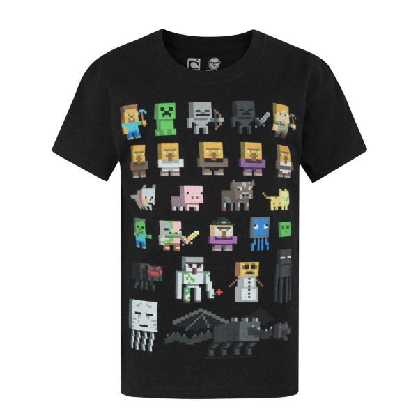(マインクラフト) Minecraft オフィシャル商品 子供用 半袖 キャラクター Tシャツ 男の...