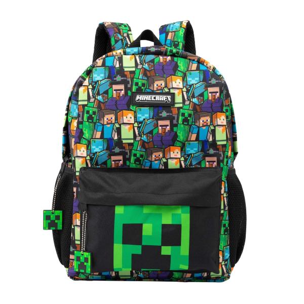 (マインクラフト) Minecraft オフィシャル商品 キッズ・子供 全面プリント リュックサック...