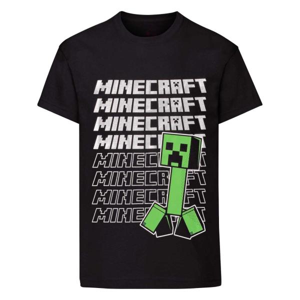 (マインクラフト) Minecraft オフィシャル商品 キッズ・子供 リピートロゴ Tシャツ 半袖...
