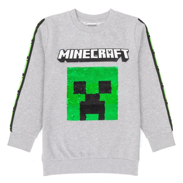 (マインクラフト) Minecraft オフィシャル商品 キッズ・子供 フリップスパンコール スウェ...