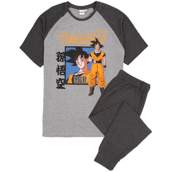 (ドラゴンボールZ) Dragon Ball Z オフィシャル商品 メンズ 長袖パジャマ 上下セット...