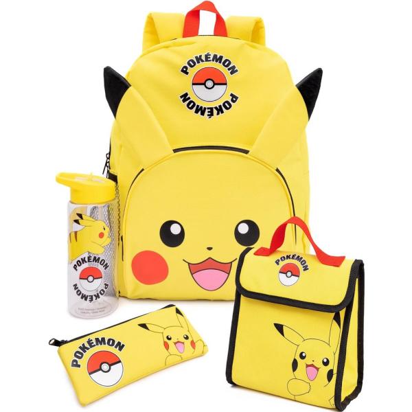 (ポケモン) Pokemon オフィシャル商品 キッズ・子供 ピカチュウ リュック ランチバック 水...