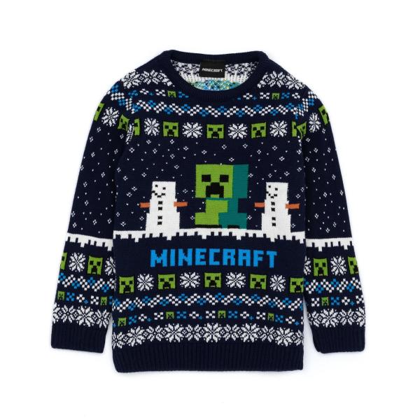 (マインクラフト) Minecraft オフィシャル商品 キッズ・子供 クリーパー クリスマスセータ...