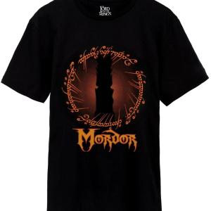 (ロード・オブ・ザ・リング) The Lord Of The Rings オフィシャル商品 メンズ Mordor Tシャツ 半袖 トップス NS6896 (ブラ｜pertemba