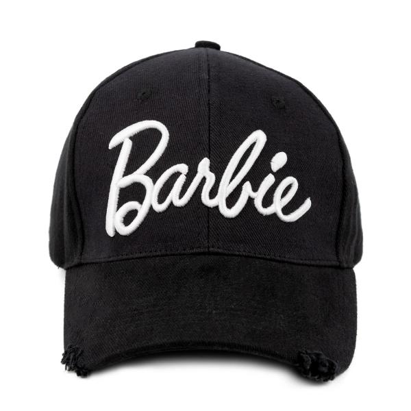 (バービー) Barbie オフィシャル商品 レディース 刺繍 ロゴ キャップ 帽子 NS6938 ...