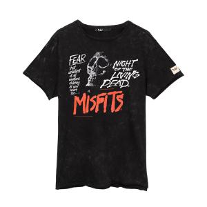 ミスフィッツ) Misfits オフィシャル商品 ユニセックス Fiend Skull T 