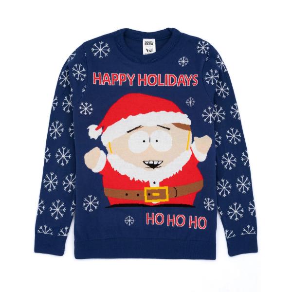 (サウスパーク) South Park オフィシャル商品 メンズ ニット クリスマスセーター 長袖 ...