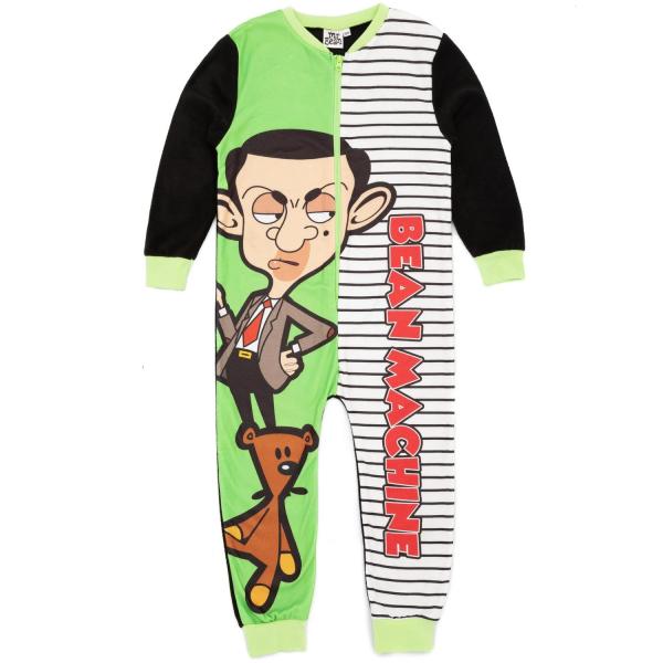 (ミスター・ビーン) Mr Bean オフィシャル商品 キッズ・子供 スリープスーツ 長袖 つなぎ ...