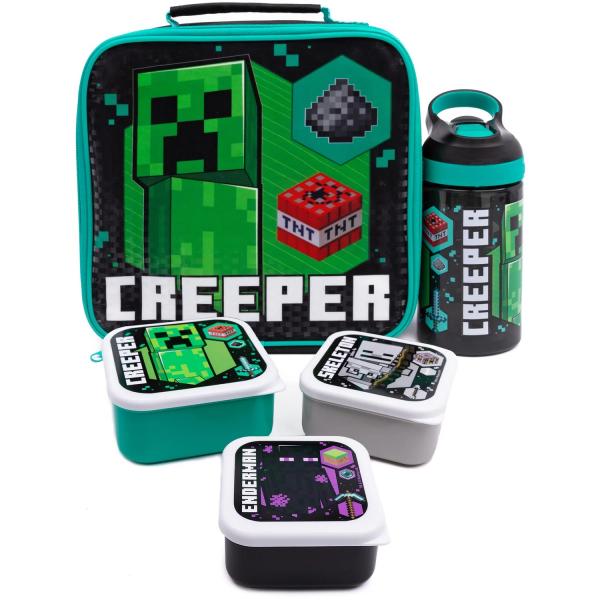 (マインクラフト) Minecraft オフィシャル商品 キッズ・子供 クリーパー ランチバッグ 水...
