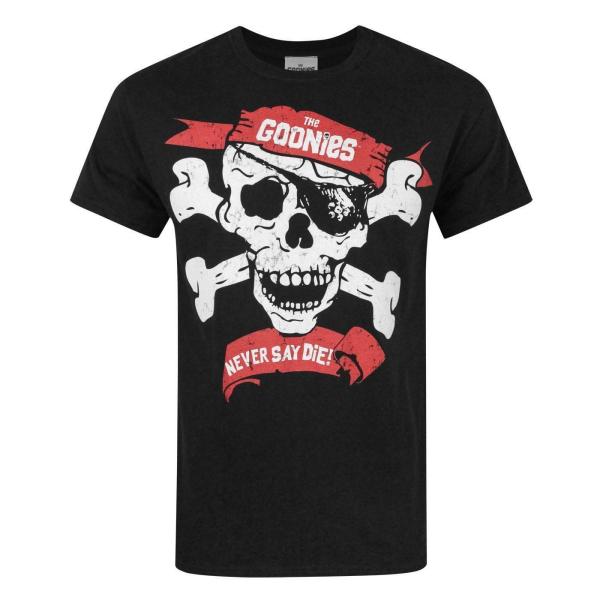 (グーニーズ) The Goonies オフィシャル商品 メンズ Never Say Die Tシャ...