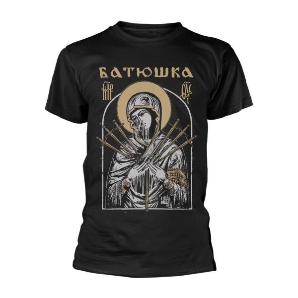 (バトゥシュカ) Batushka オフィシャル商品 ユニセックス Mary Dagger Tシャツ...