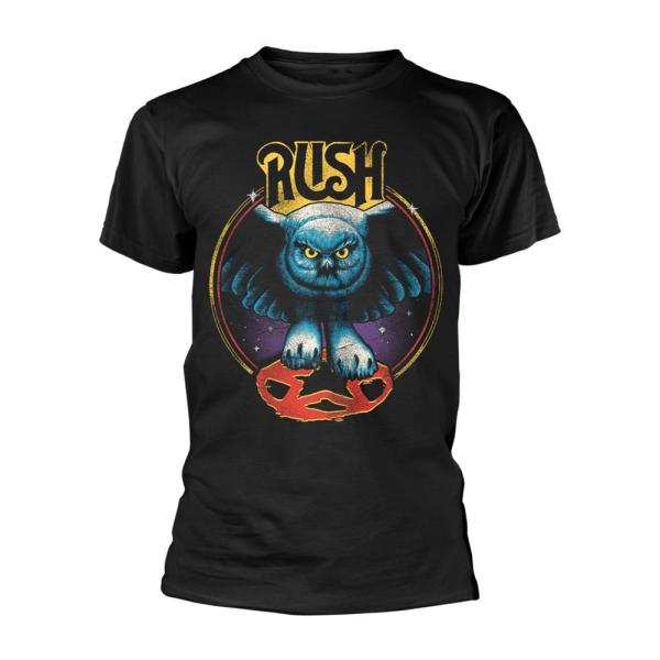 (ラッシュ) Rush オフィシャル商品 ユニセックス Owl Star Tシャツ 半袖 トップス ...