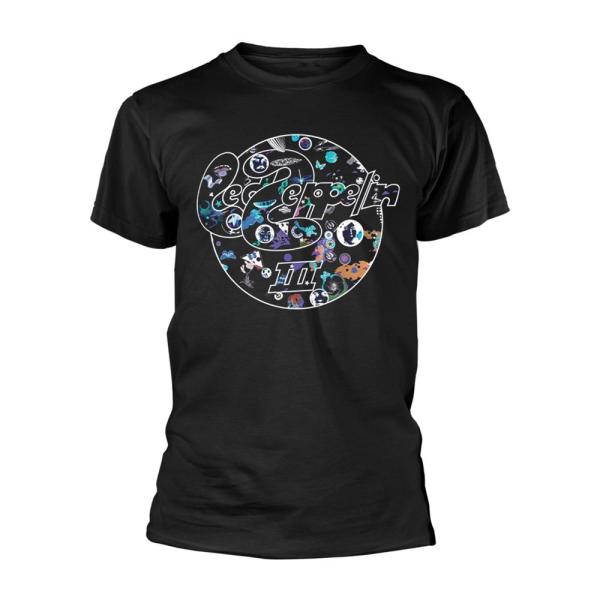 (レッド・ツェッペリン) Led Zeppelin オフィシャル商品 ユニセックス III Tシャツ...