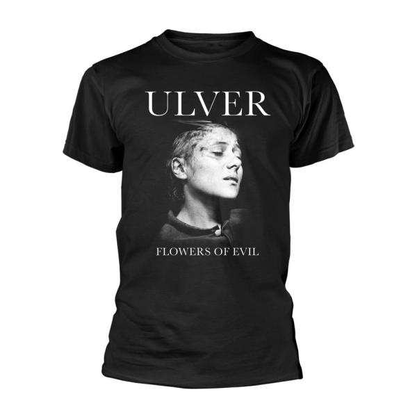 (ウルヴェル) Ulver オフィシャル商品 ユニセックス Flowers Of Evil Tシャツ...