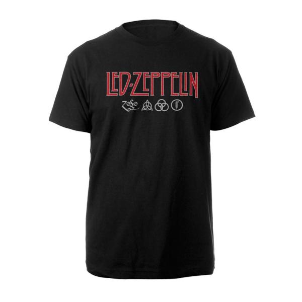 (レッド・ツェッペリン) Led Zeppelin オフィシャル商品 ユニセックス シンボル Tシャ...